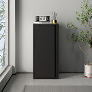 Armadio a Colonna Burlöv in Metallo Mobile per Archivio 88 x 40 x 35 cm Nero [en.casa]
