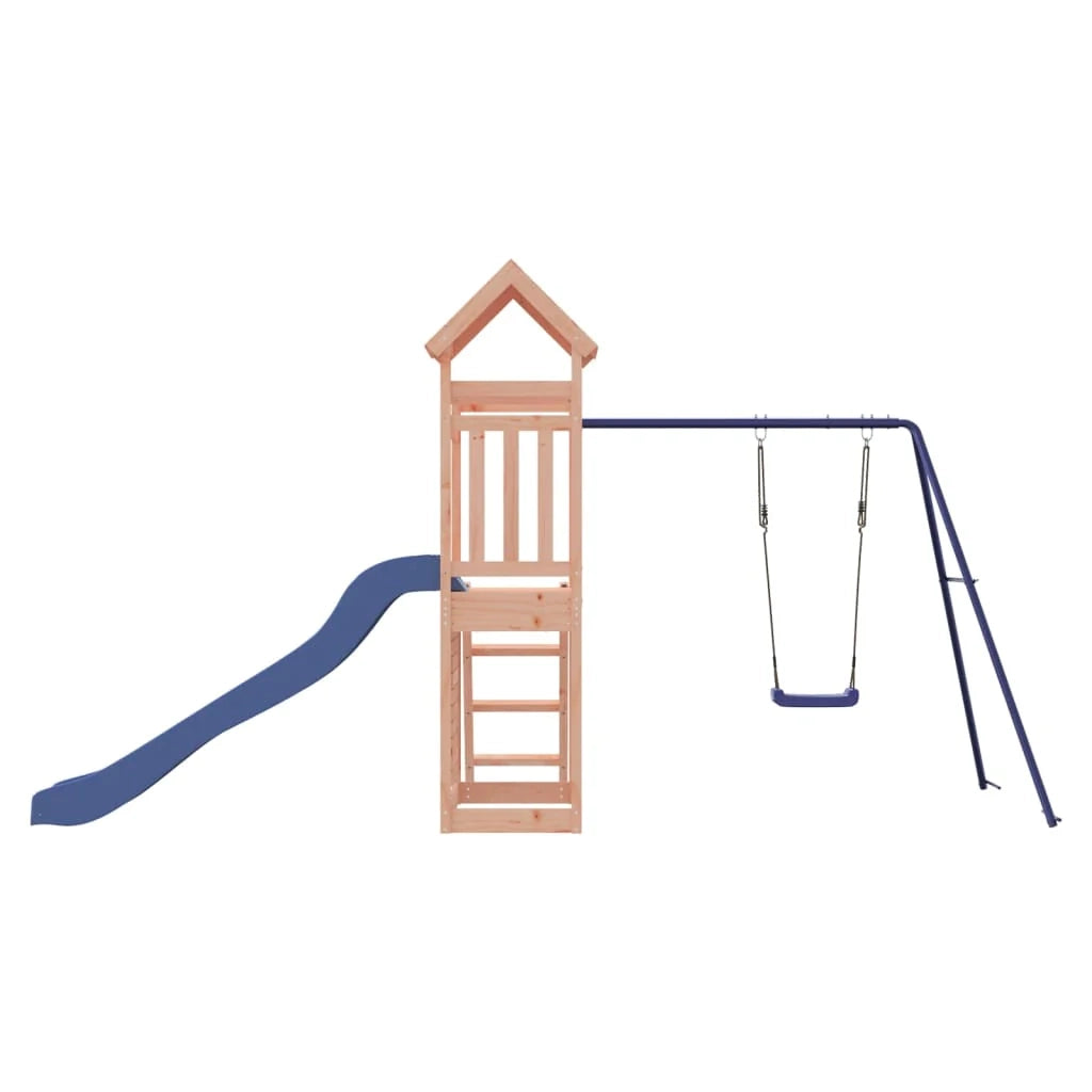 Area giochi esterna 434 x 186 x 214 cm in legno massello di abete Douglas 02_0004803