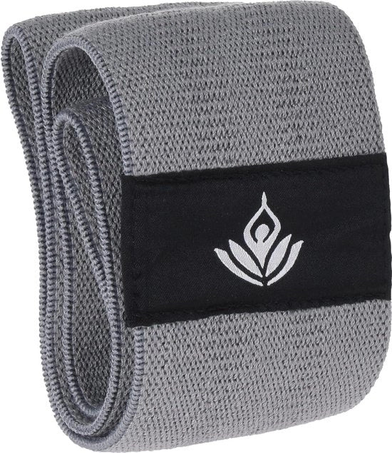 Cinturino di allenamento con alta resistenza, misura personalizzabile - grigio - cinturino yoga, cinturino per corsa, cinturino per allenamento, cinturino per ginnastica, cinturino per sport, cinturino di resistenza.