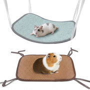 Due reti per gatti da giacenza per piccoli animali, rinfrescanti reti per gatti da giacenza per conigli e cavi, 20 x 30 cm, verde e marrone, 2 pezzi