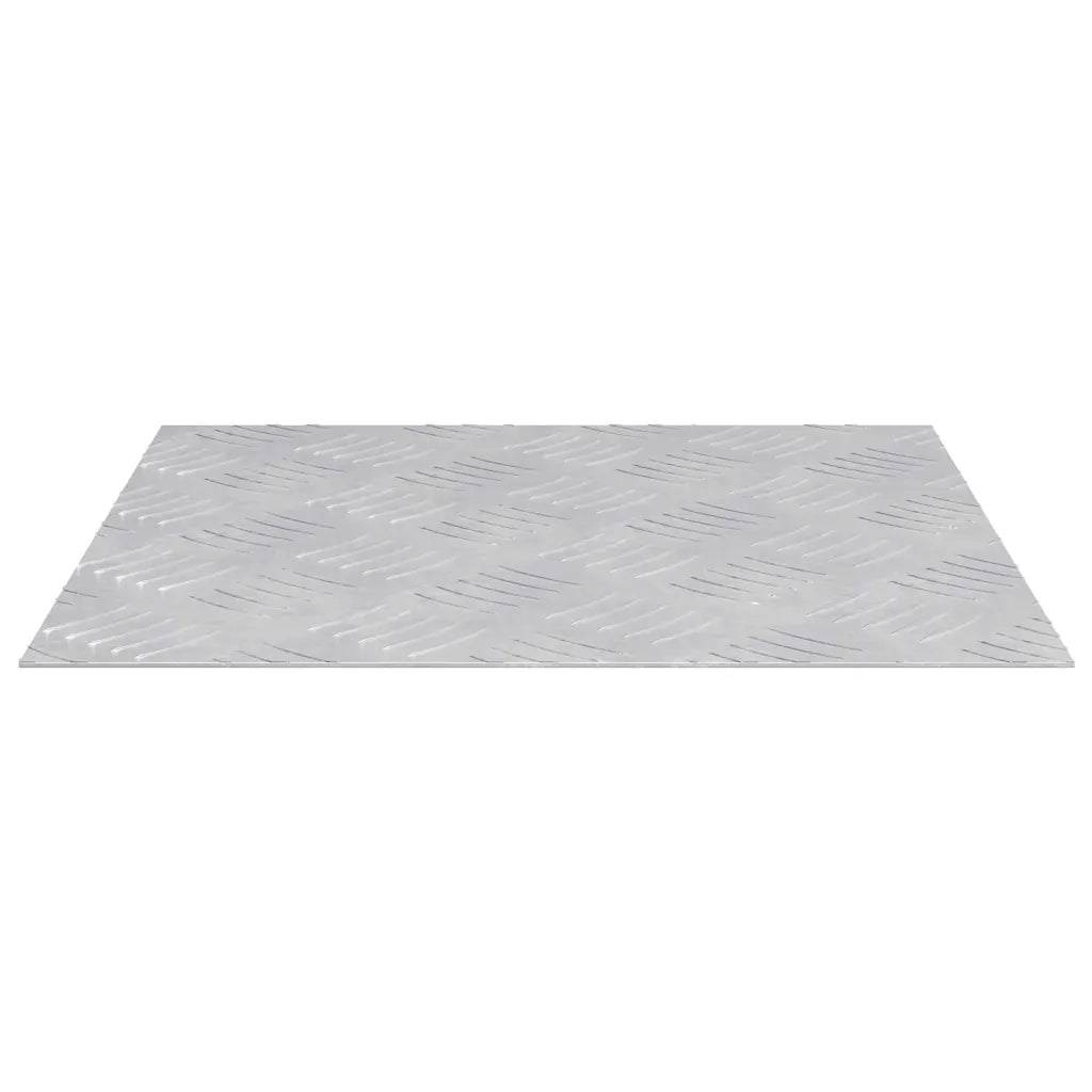 Gradini per Scale Quadrato 2 pcs Argento 40 x 40 cm Alluminio 4104317