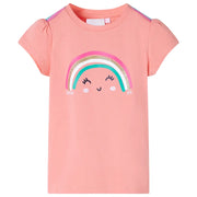 Maglietta da Bambina Corallo Chiaro 140cod mxl 85221