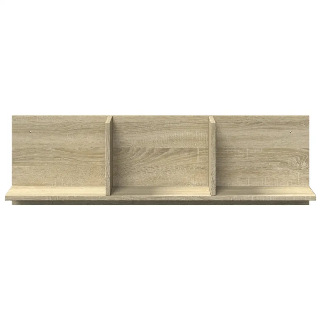 Mobile a Parete 100x16,5x30 cm Rovere Sonoma in Truciolato