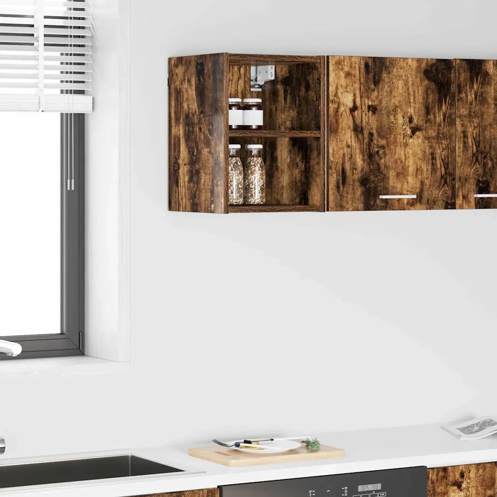 Armadio pensile Rovere fumé 30 x 29,5 x 40 cm Legno multistrato 884414