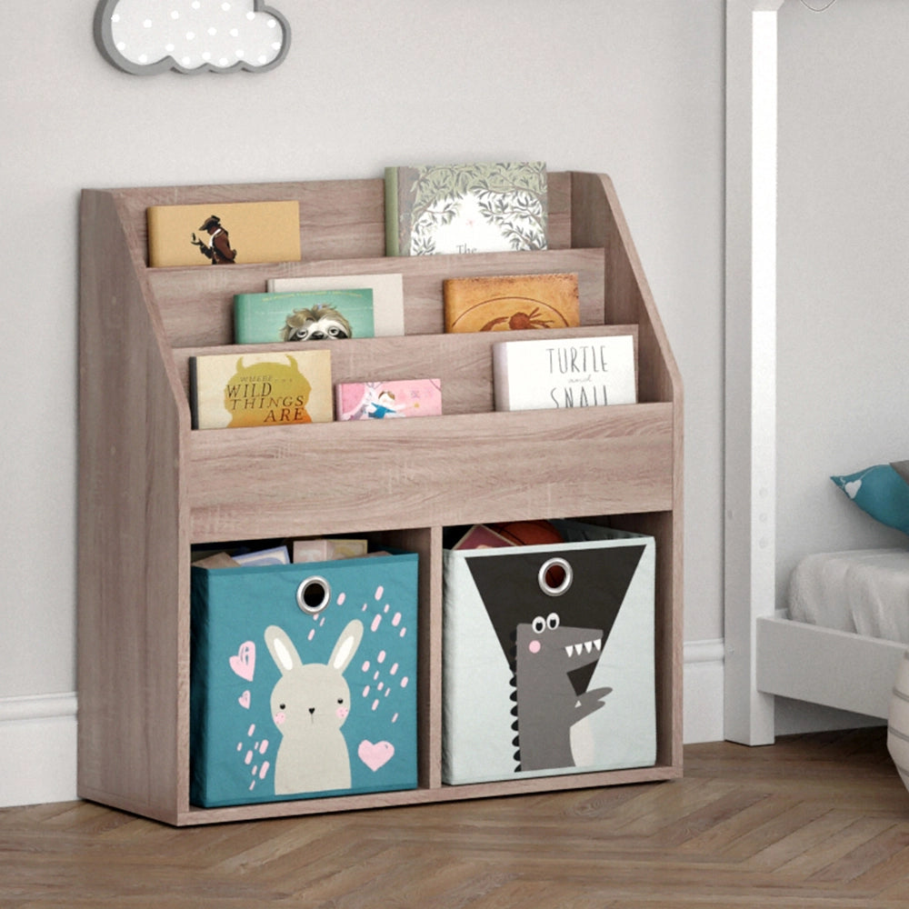 Vicco Libreria Sonoma 72 x 79 cm con 2 scatole pieghevoli