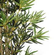 Albero Bamb¨´ Artificiale 1380 Foglie 200 cm Verde CFW6164794