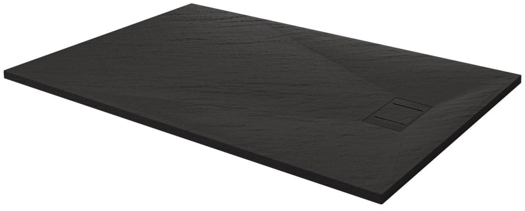 Piatto Doccia 90x180 cm in Acrilico Fosterberg Azalea Antracite