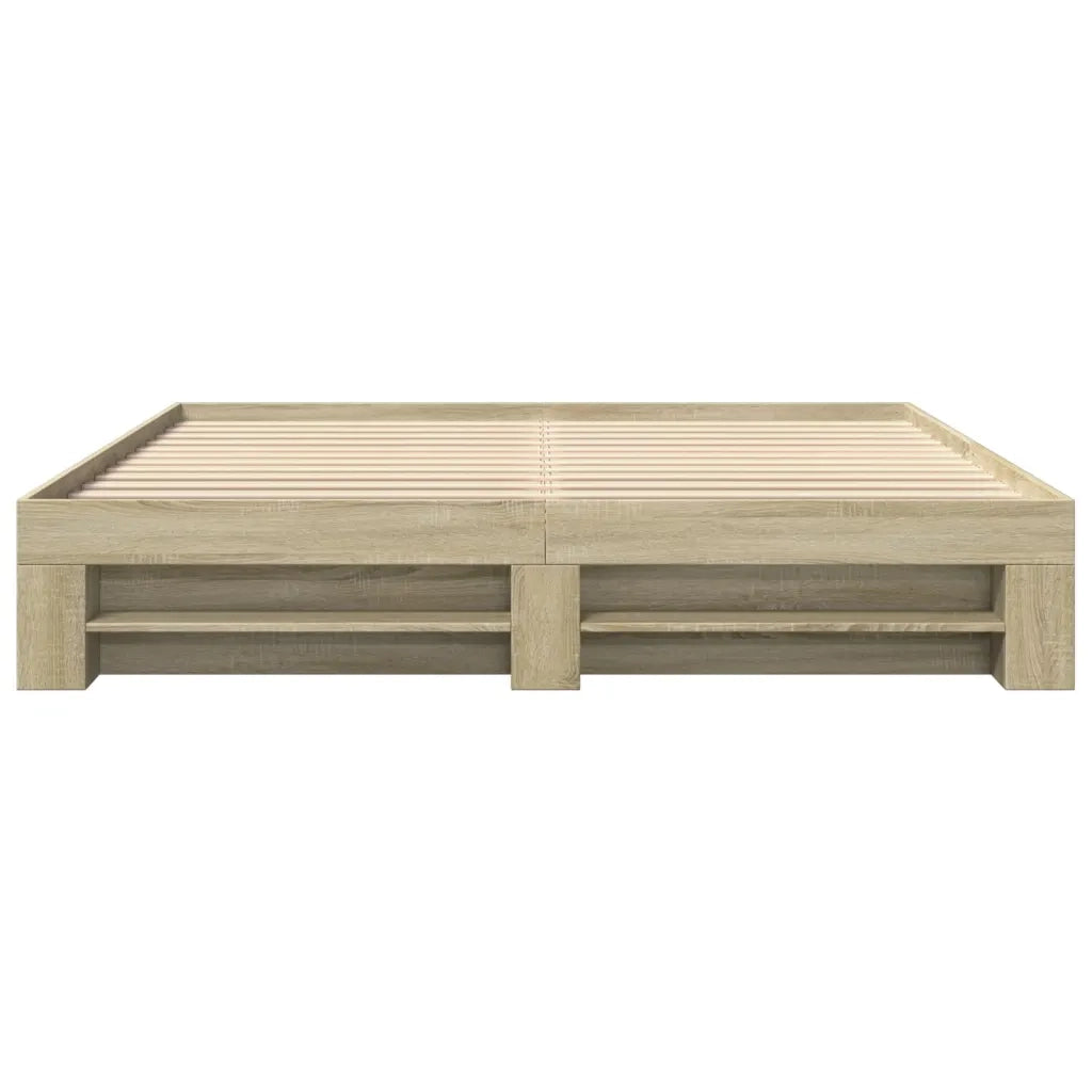 Giroletto senza Materasso Rovere Sonoma 180x200cm in Truciolato