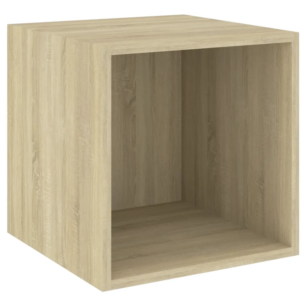 Set Porta TV 2 pz Rovere Sonoma in Truciolato cod mxl 18625