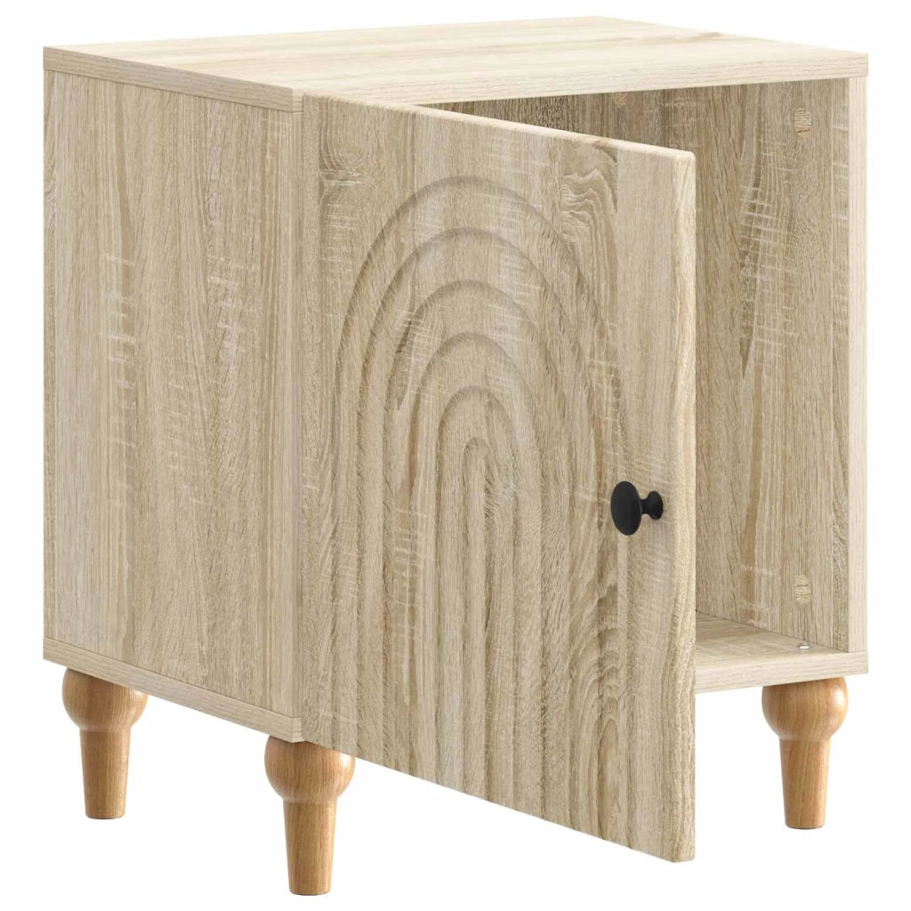 Comodino | Armadio da Notte | Mobiletto da notte Rovere Sonoma 43 x 34,5 x 50 cm