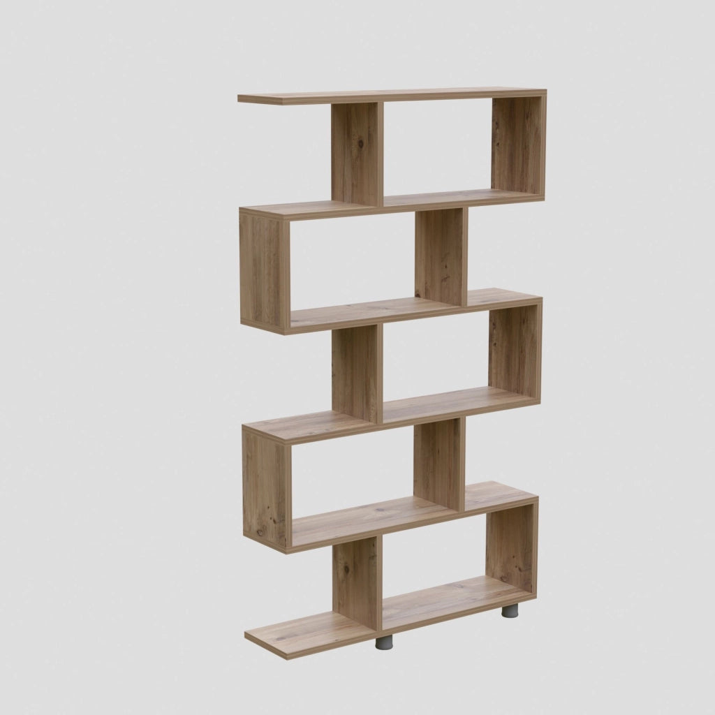 Libreria in legno "Elif" - 90 x 20 x 156 cm - Pino