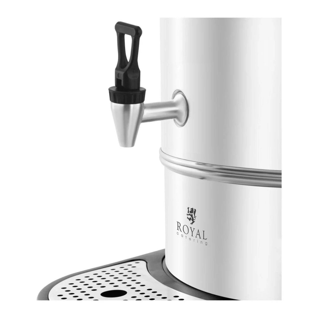 Distributore di bevande calde fontana di acqua calda 20 litri scolapiatti 14_0001402