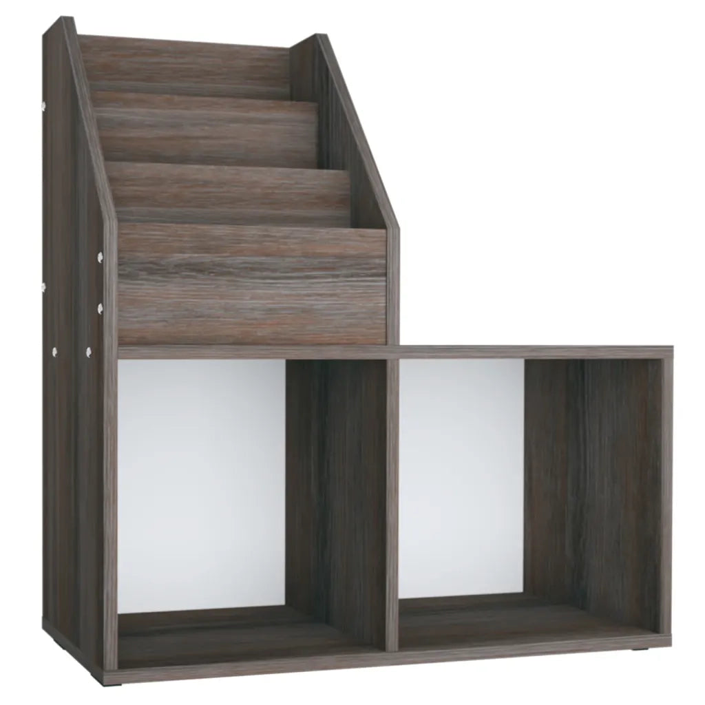 Portariviste Bambini Grigio e Sonoma 71x30x78,5 cm Truciolato cod mxl 66362