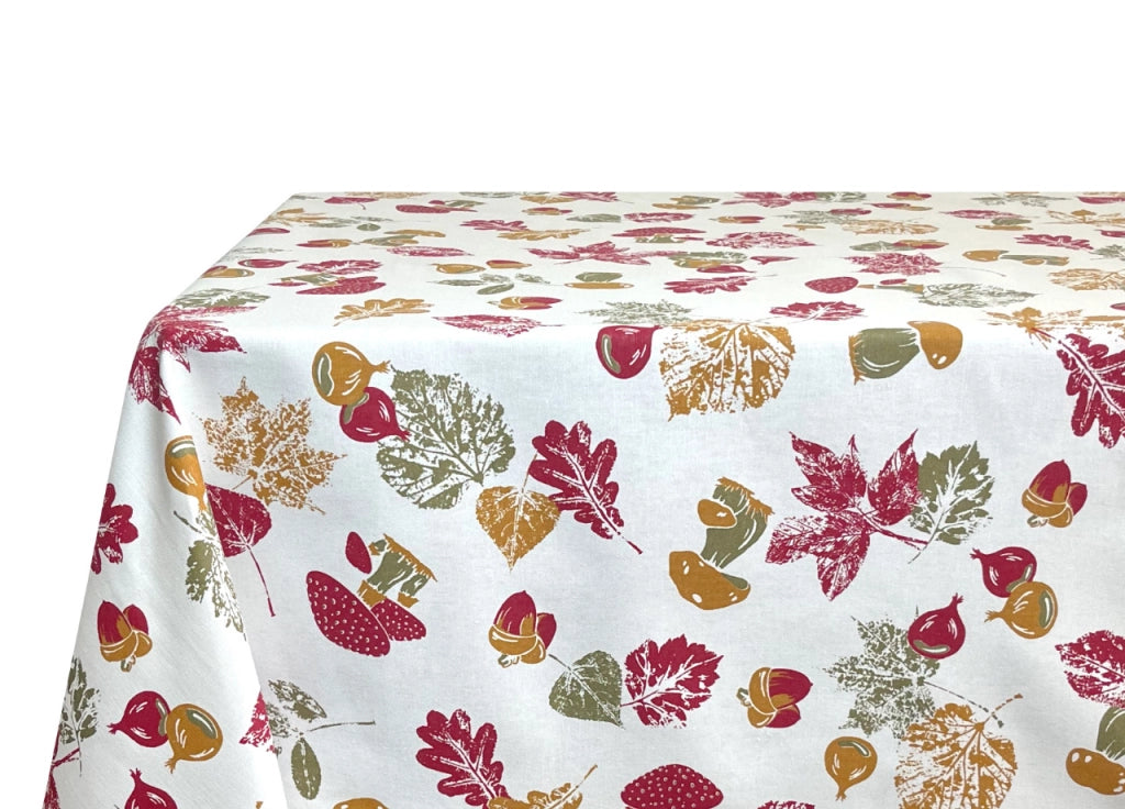 Tovaglia Per Salotto Cucina Tavolo 100% Cotone Made In Italy Bosco RP - 140x360 - Bosco