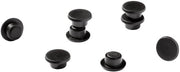 Magnetizzatori sostenibili (32 mm, 720p) 4 pezzi neri, per calendari, frigoriferi, ecc., 470301