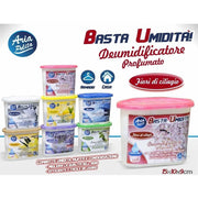 Trade Shop - Deumidificatore 220 Gr. Granuli Deumidificatore Aria Fragranza Fiori Di Ciliegio -