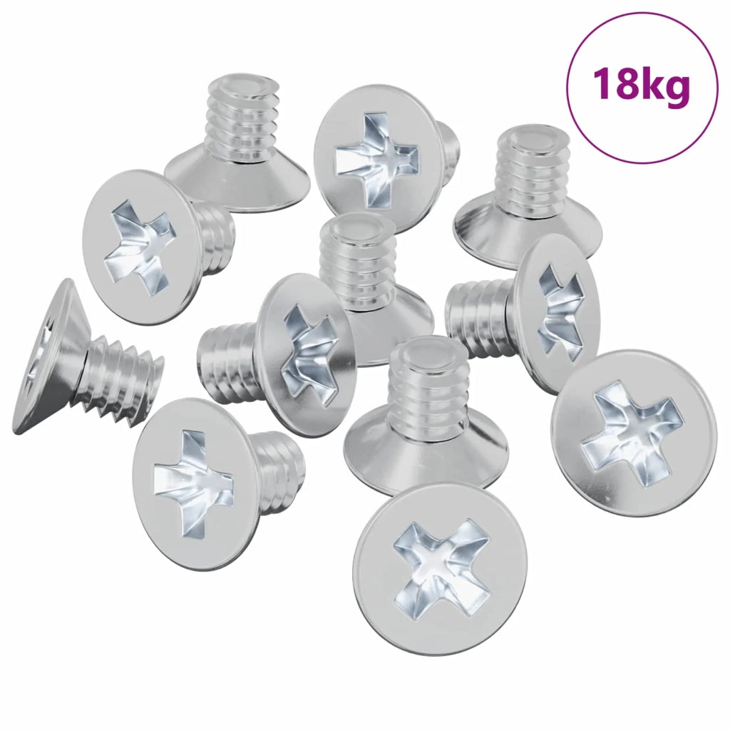 Viti a testa conica 32727 pz Argento Ferro CFW5939473