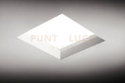 FILIATRA faretto ad Incasso 1 Luce Quadrato Con Vetro bordo bianco attacco GX53 11,5cm