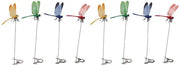 Clip Decorative 8 pezzi - Clip Libellula impermeabile - Decorazione di giardino - Decorazione esterna - PVC e ferro - Duraturo e solido