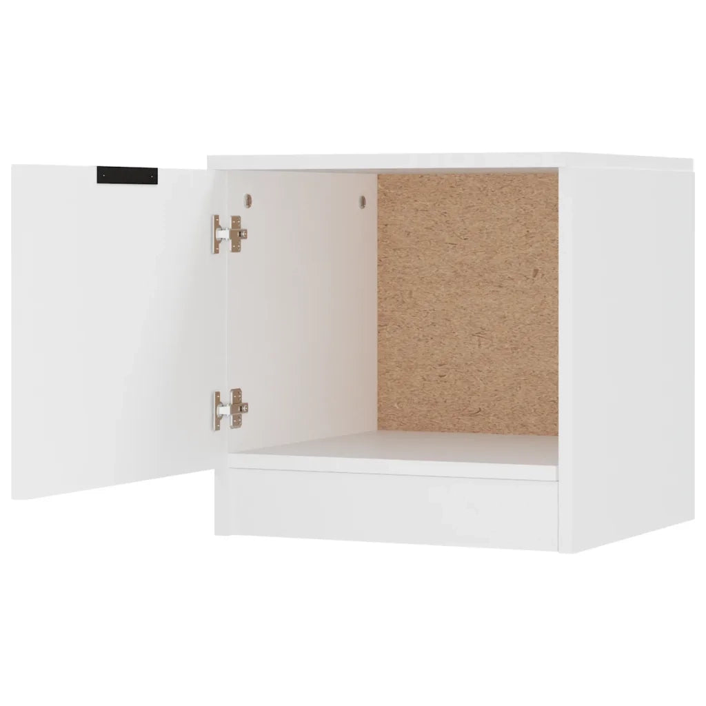 Comodino Bianco 40x39x40 cm cod mxl 30868