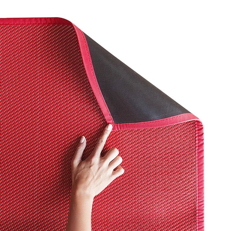 Tappeto vinilico di alta qualità rosso 60x90