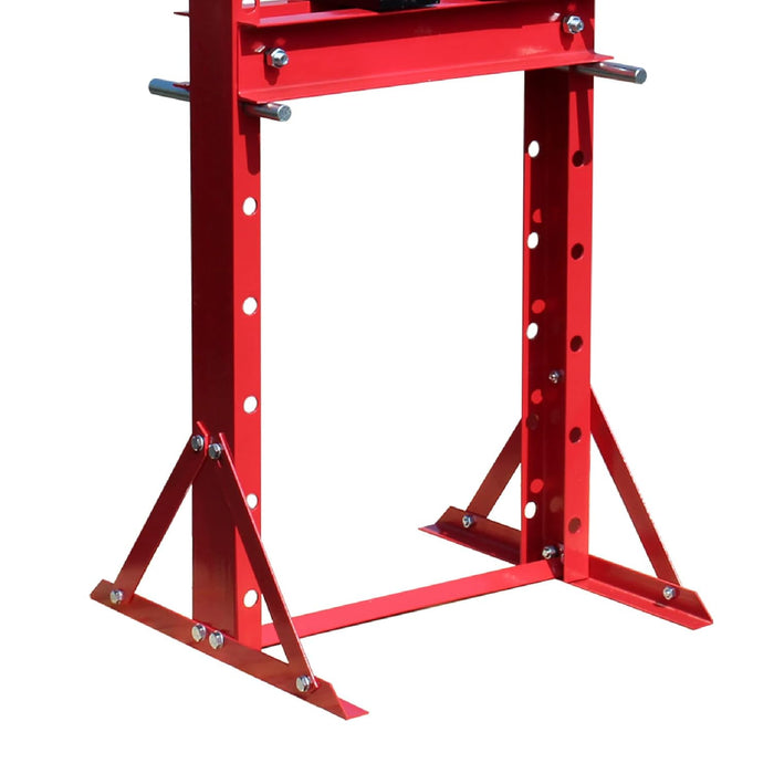 Pressa idraulica da officina 20t Pressa a telaio per cuscinetti con manometro