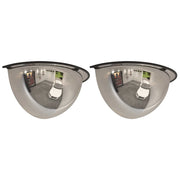 Specchi a Mezza Cupola per Traffico 2 pz ?40 cm in Acrilico CFW4937697