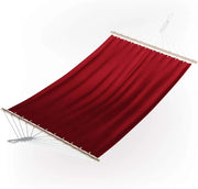 OK-Living Amaca, Rosso, 190 x 120 cm, adatto per uso interno ed esterno, compatibile con supporti