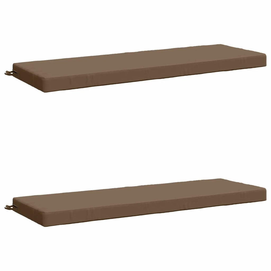 Cuscini per Panchina a 2 Pezzi SOEST 2 pz 100% Poliestere 950303