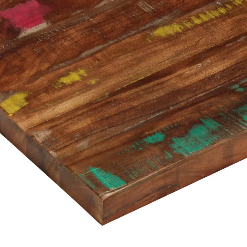 Piano per Tavolo 70x70x3,8 cm Quadrato Legno Massello di Acacia 371138