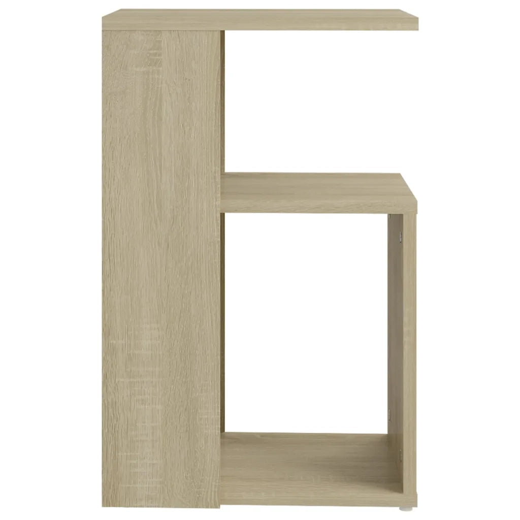 Tavolino Rovere Sonoma 36x30x56 cm in Legno Multistrato 802996