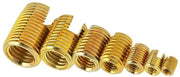 Kit di Ricambio a Viti - M3 M4 M5 M6 M8 M10 M12 - Inserti Autoalloggi - Acciaio di Alta Qualità - Per Diverse Applicazioni - 50