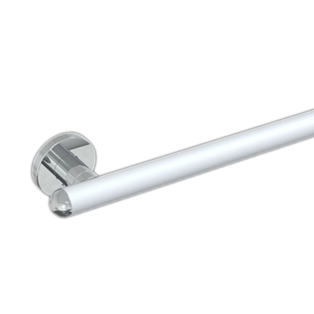 Maniglia di sicurezza cm 53 raffaello bianco opaco/cromo goman