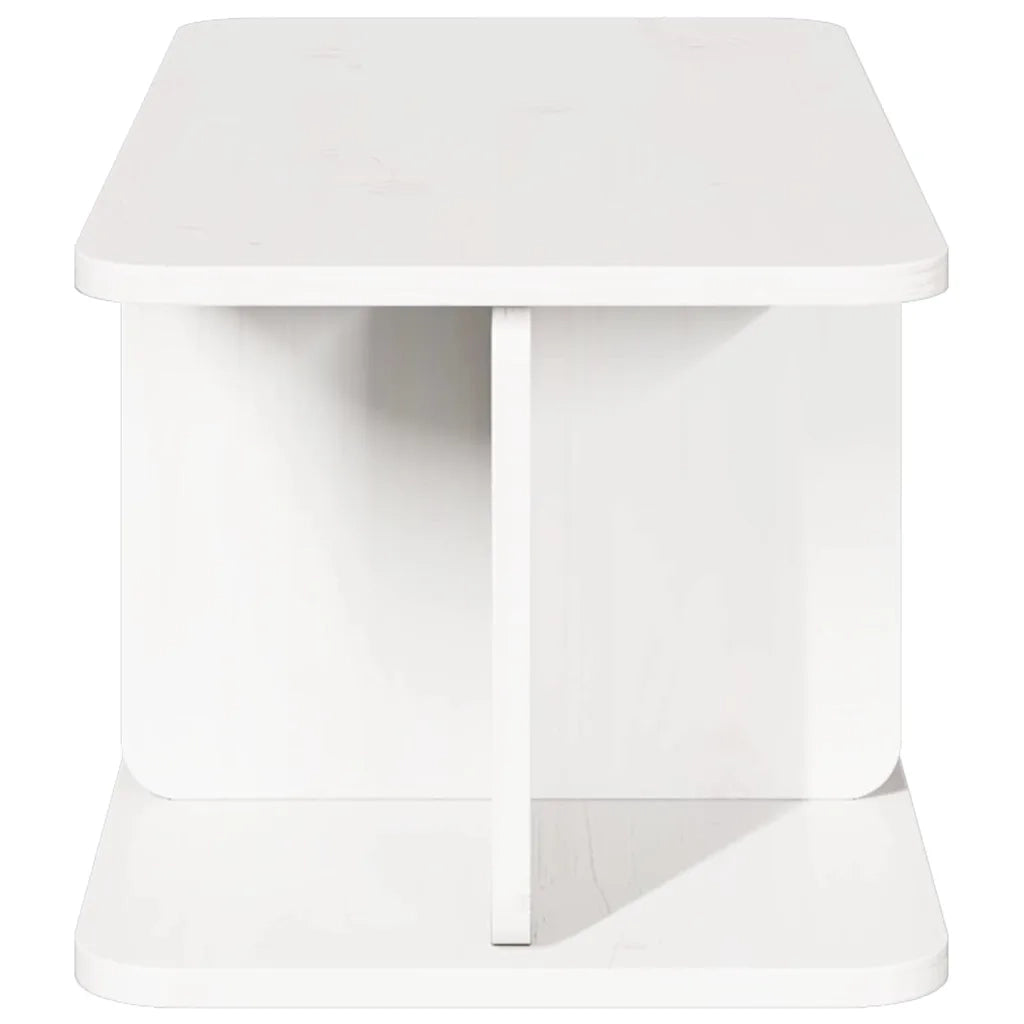 Tavolino da salotto Bianco 80 x 39,5 x 33,5 cm 873521