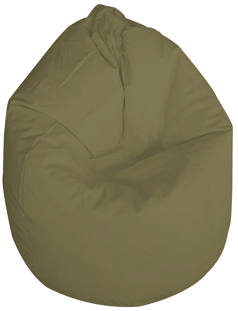 Poltrona Sacco Pouf in poliestere 70x110 cm Ariel Tortora