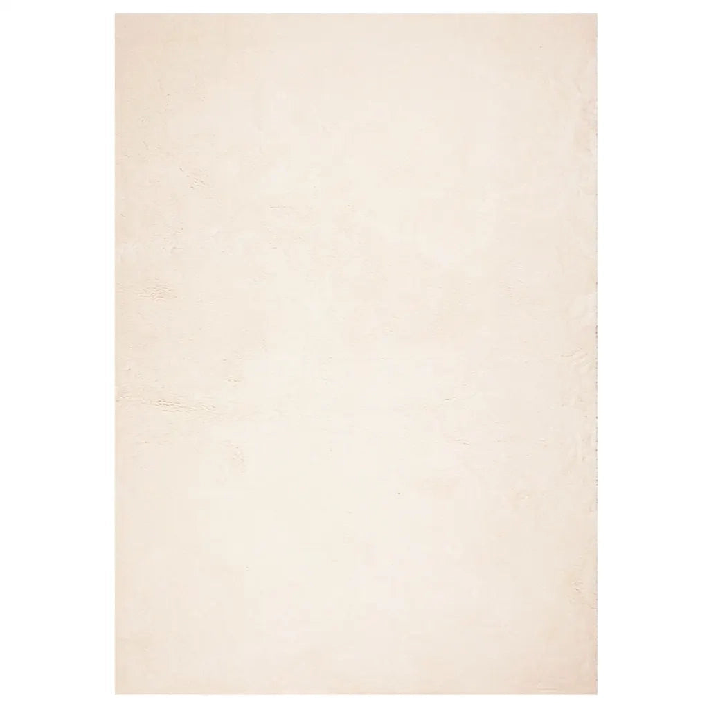 vidaXL Tappeto a Pelo Corto HUARTE Morbido e Lavabile Beige 120x170 cm