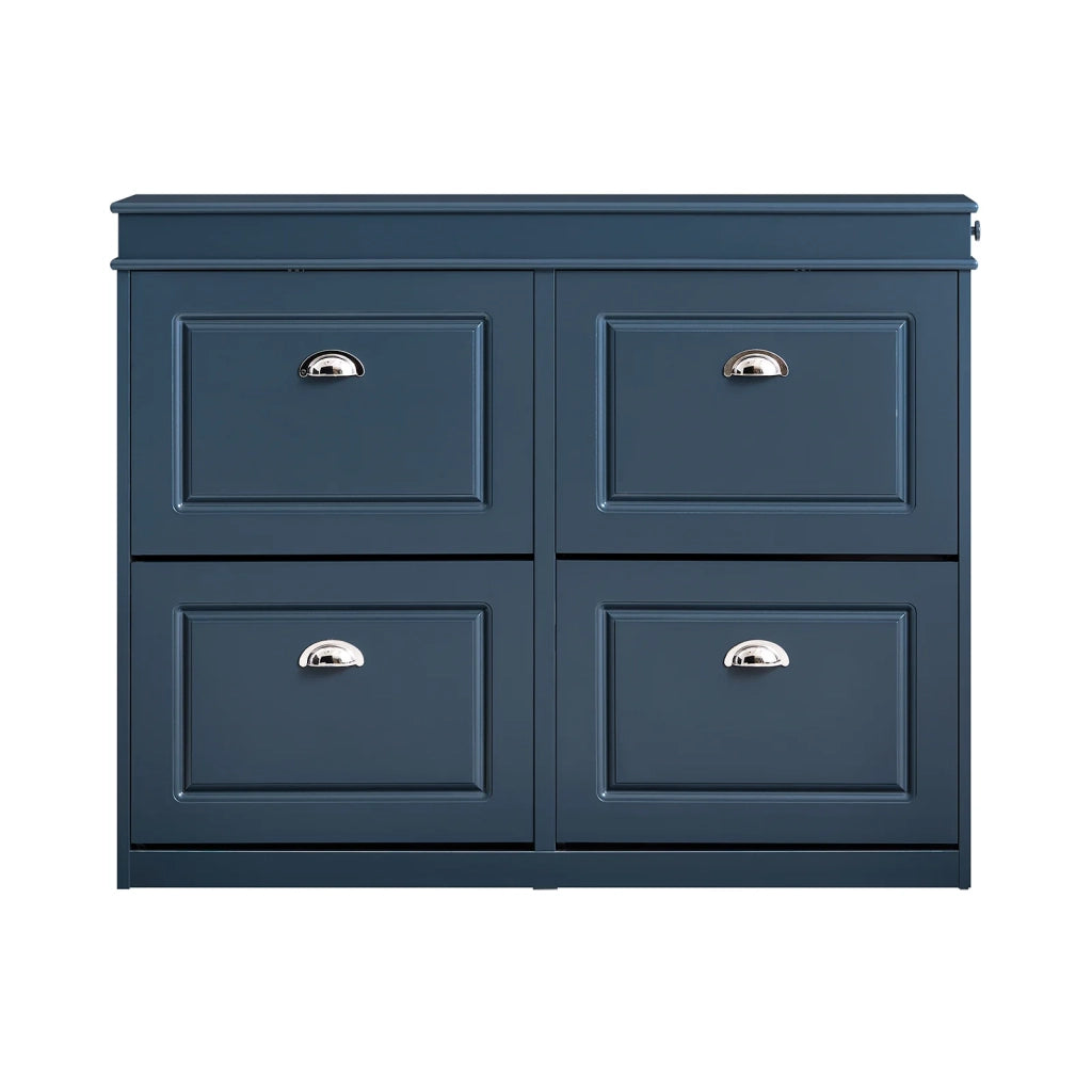 Scarpiera salvaspazio Slim, portascarpe salvaspazio Regolabili blu L104*P24*A83 cm FSR79-B
