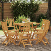 Sedie Bistro da Giardino 6 pcs Naturale 3416291