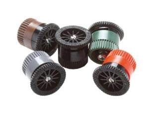 TESTINA REGOLABILE PER IRRIGATORE STATICO- - gittata mt.3 - colore rosso - 25 pezzi HUNTER