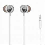Trade Shop - Auricolare In-ear Cuffie Con Filo 1.2mt Aux3.5mm Microfono Incorporato Au-8t005 -