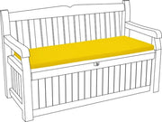 Cuscino per banco da giardino - 3 Cuscini oscillanti per sedie da giardino - Cuscini da giardino impermeabili - Cuscini per sedie da giardino - Cuscini per banco da giardino