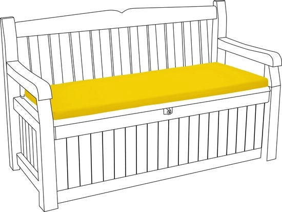 Cuscino per banco da giardino - 3 Cuscini oscillanti per sedie da giardino - Cuscini da giardino impermeabili - Cuscini per sedie da giardino - Cuscini per banco da giardino