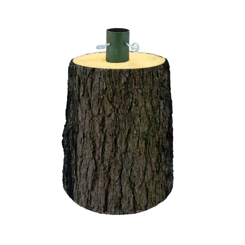 BASE PER ALBERO DI NATALE TRONCO REALISTICO DIAMETRO CM.23X28H PER ALBERI DA 120/150 CM CON KIT DI FISSAGGIO