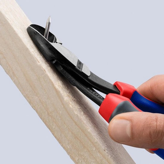Asse da taglio nero a trama con manubri multi-componenti 200 mm 74 22 200 - attrezzo professionale