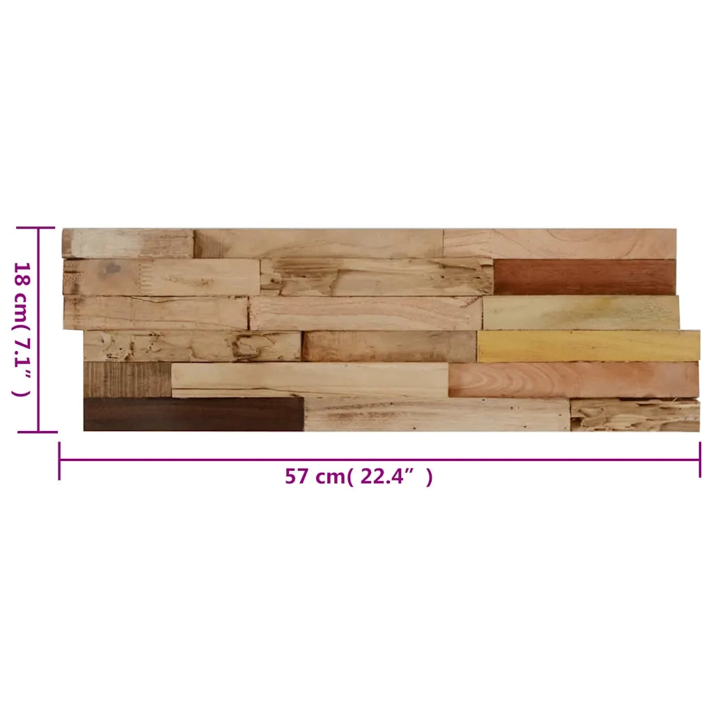 Pannelli per Pareti 10 pz 1,03 m² in Legno Massello di Recupero 326170