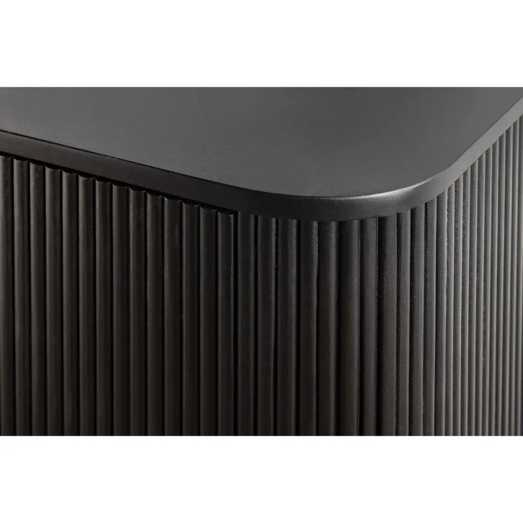 Buffet 160 cm 4 porte nero e dorato – Collezione ORION