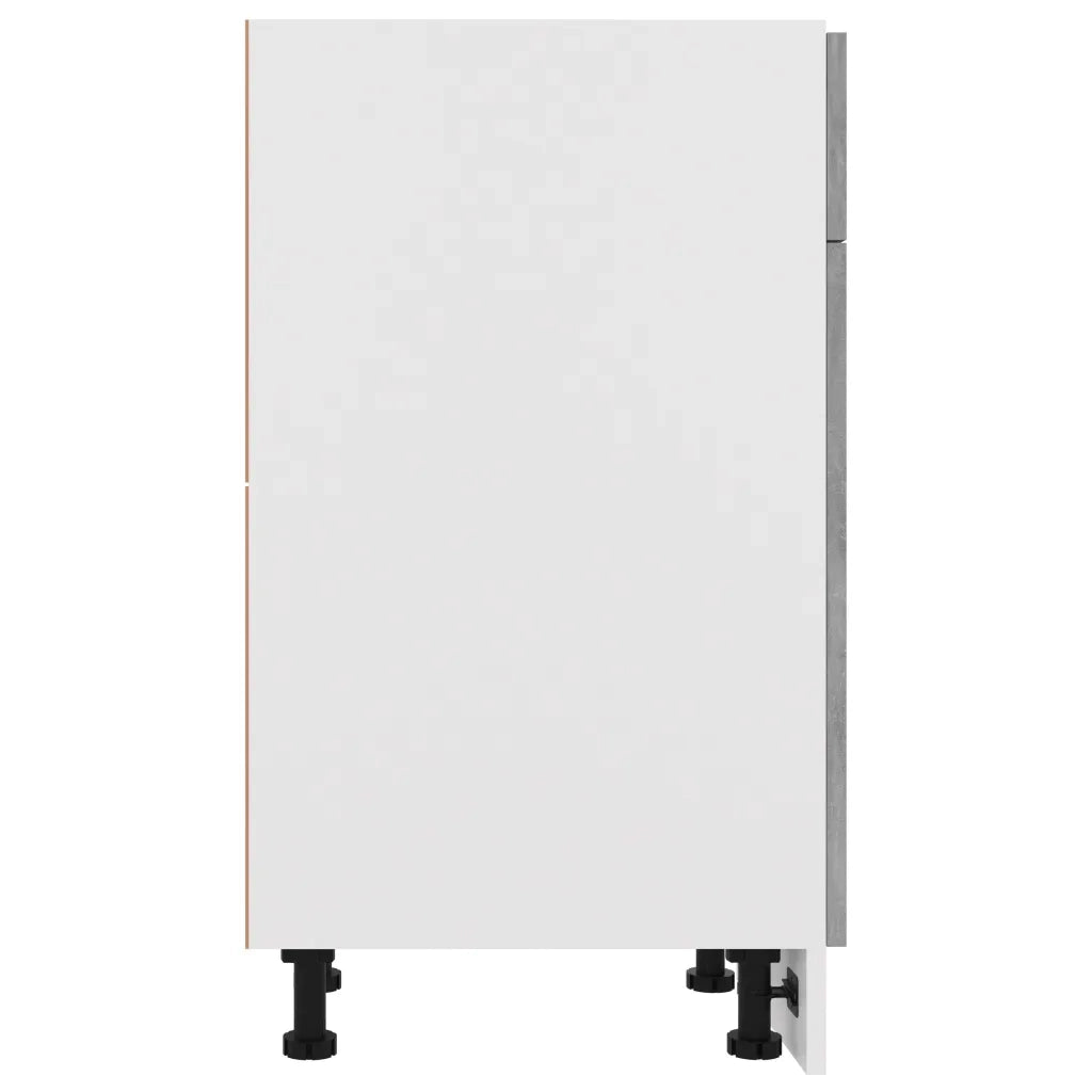 Armadio Inferiore Cassetto Â“LyonÂ” Grigio Cemento 50x46x81,5