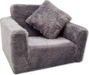 Sedile per bambini sedile mini sedile per bambini sedile relax sedile per bambini con cuscino (grafite), ergonomico