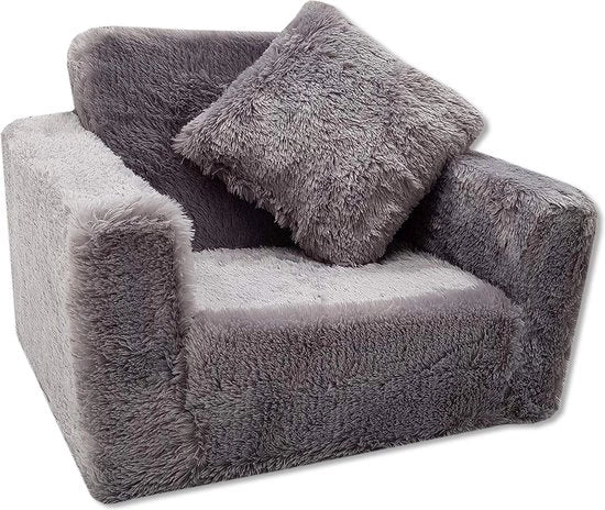 Sedile per bambini sedile mini sedile per bambini sedile relax sedile per bambini con cuscino (grafite), ergonomico