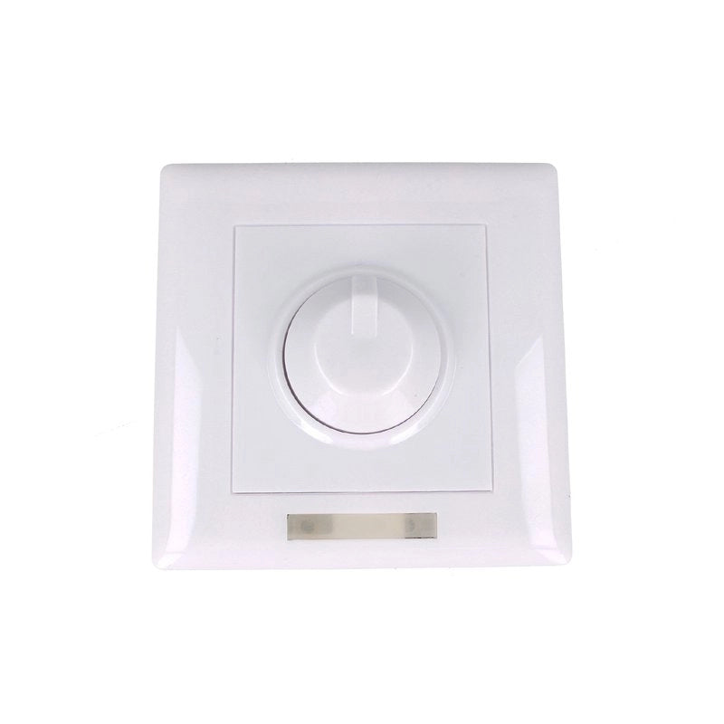 Led Dimmer 0-10V 220V Con Rotella e Telecomando Infrarossi Scatola 86X86 Inclusa
